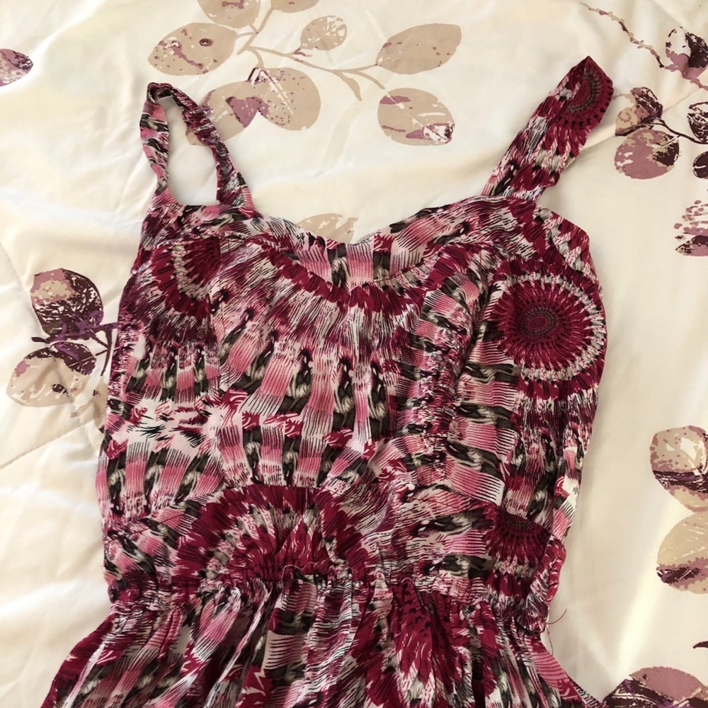 ‼️10/$10‼️ psychedelic print maxi dress